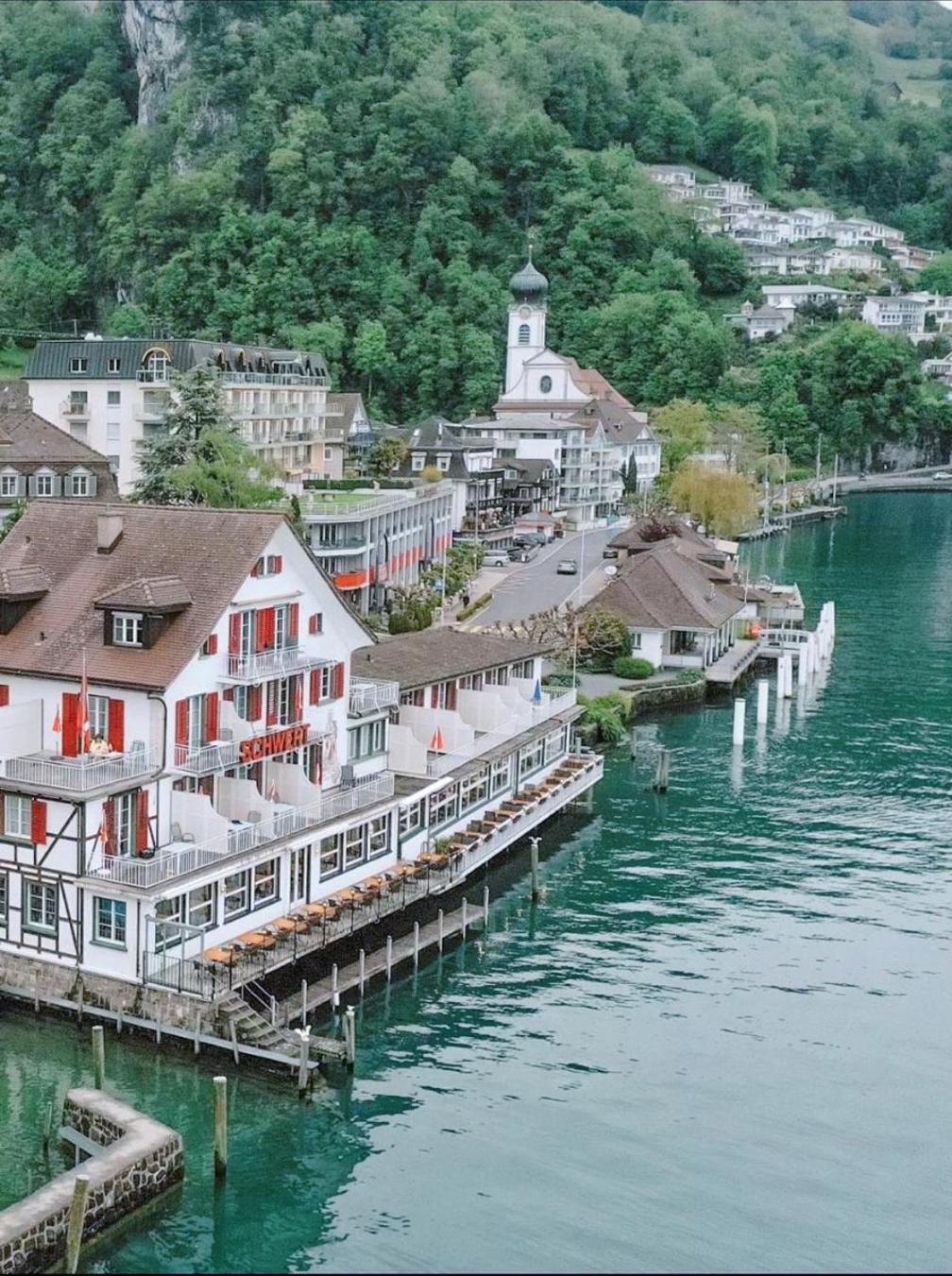 Seehotel Schwert Герзау Екстериор снимка